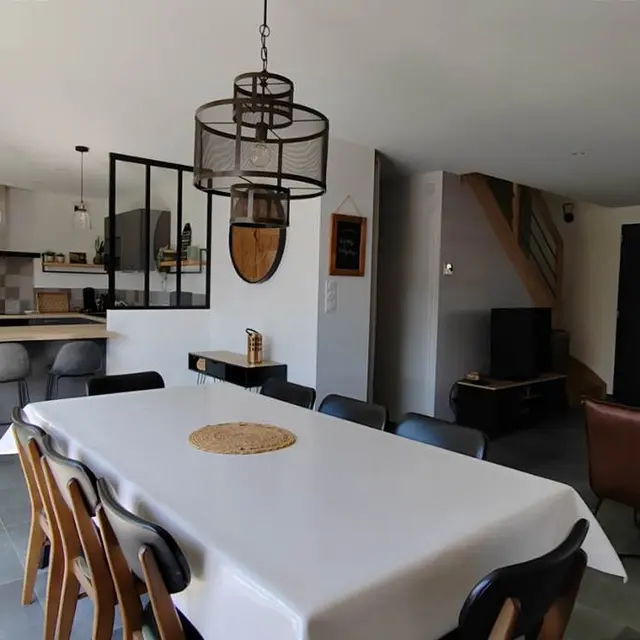 Clévacances - Meublé 056MS000240 - Presqu’ile de Rhuys, maison neuve tout confort, SPA, plage à 700m - Le Tour-du-Parc - Morbihan Bretagne Sud