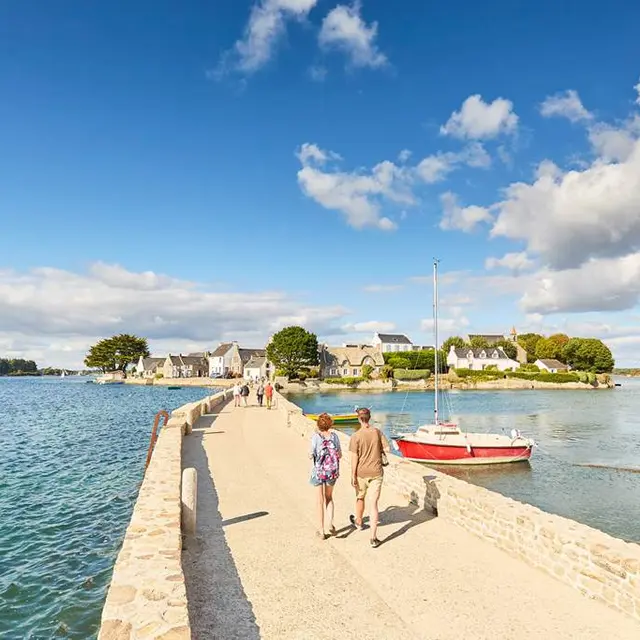 Randonnée - Belz -Circuit Etré Douar ha Mor (entre terre et mer)- Morbihan - Bretagne Sud