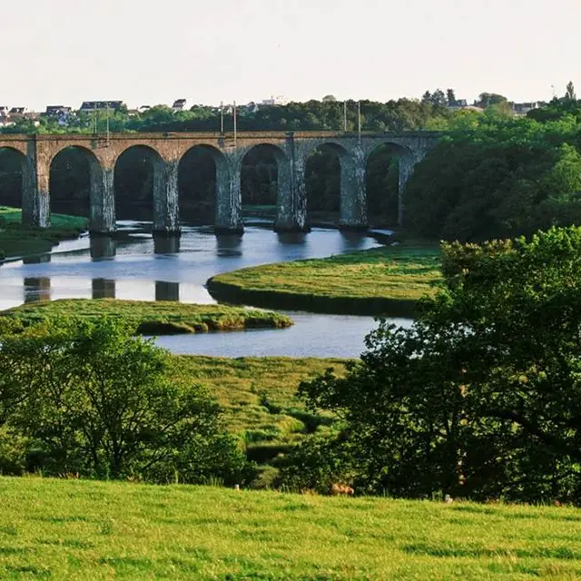 Rivière du loch morbihan bretagne sud