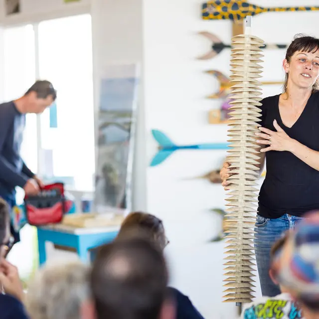 visite ostréicole huites Tibidy carnac