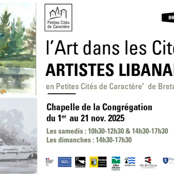 Exposition - Art - Cités - artistes - libanais - Josselin - Brocéliande