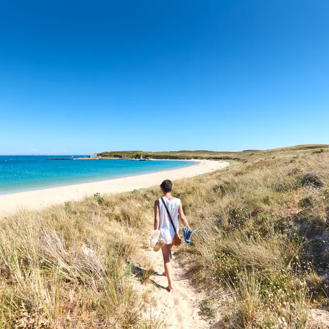Plage Treac'h er goured