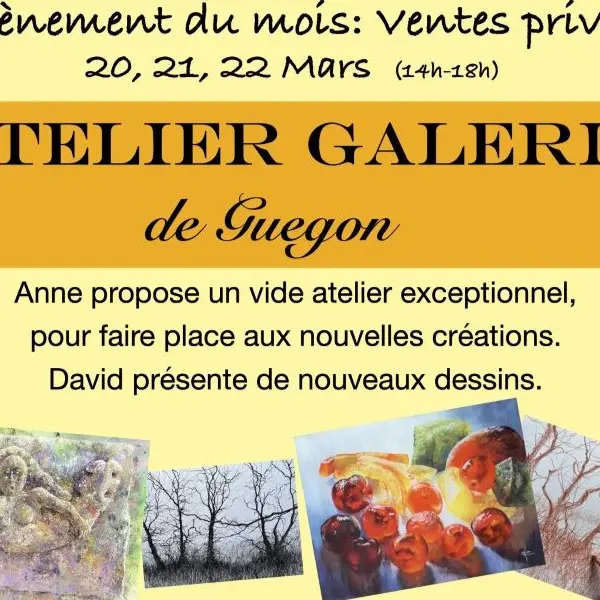 Vide - atelier - galerie - Anne Courtine - Guégon - Josselin - Brocéliande