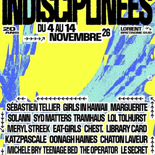 Festival Les IndisciplinéEs, à l'Hydrophone de Lorient, Morbihan (56)