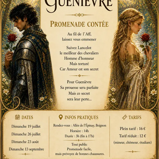 la courtise de guenièvre infos