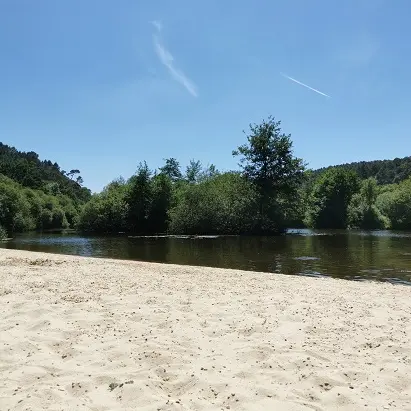 Plage Île aux Pies - Bains sur Oust
