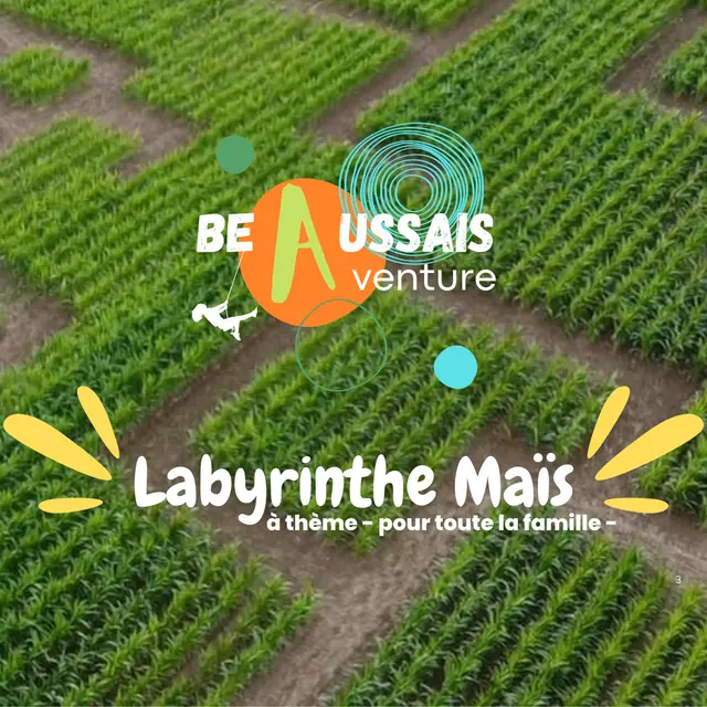 Loisirs en famille _ labyrinthe maïs