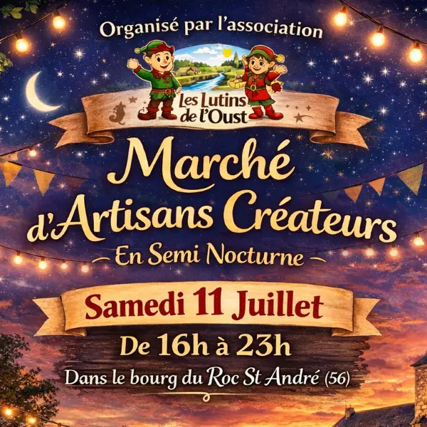 Marché - créateurs - Val Oust - Roc Saint André - Destination - Brocéliande