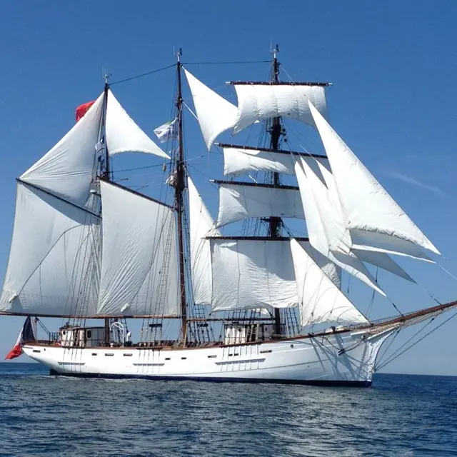 Naviguez sur le trois-mâts Marité