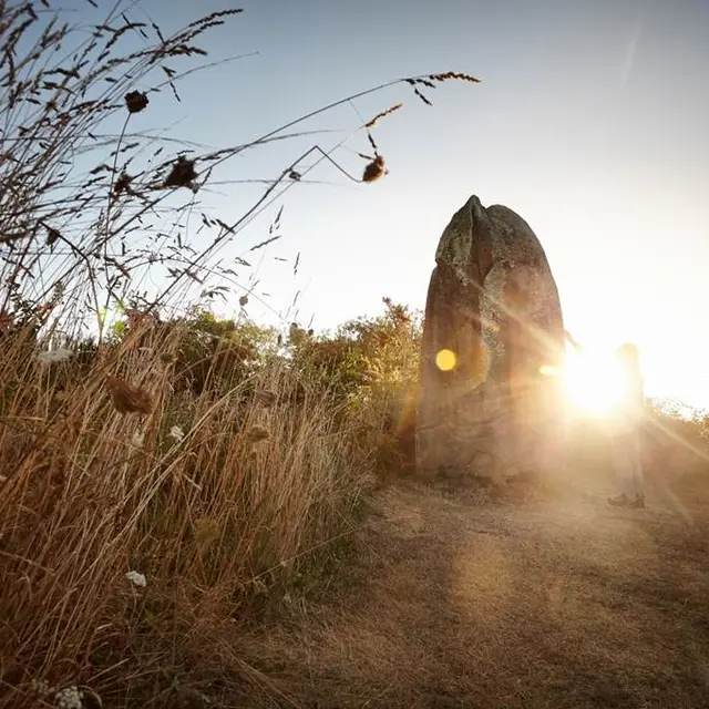 Menhir de Kermaillard - Sarzeau - Morbihan - Bretagne Sud
