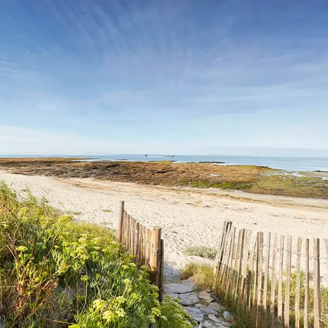 Plage de Port Maria à Saint-Gildas de Rhuys - Presqu'île de Rhuys - Morbihan