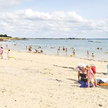 Plage de Cromenach Ambon Morbihan