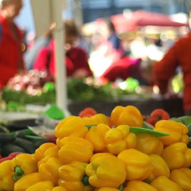Marché légumes