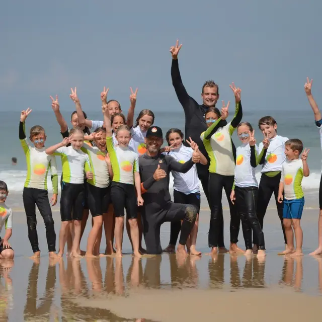Ecole de surf des bourdaines 2018
