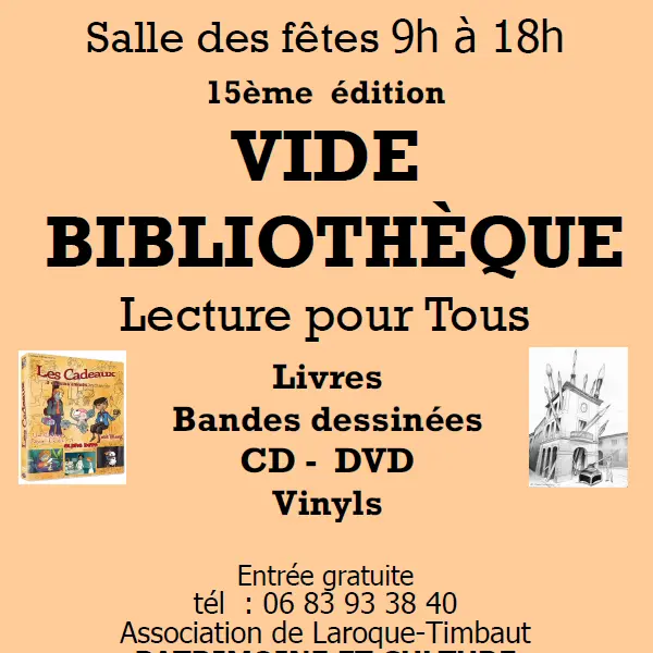 02-11-2025-Vide bibliothèque_Laroque-Timbaut
