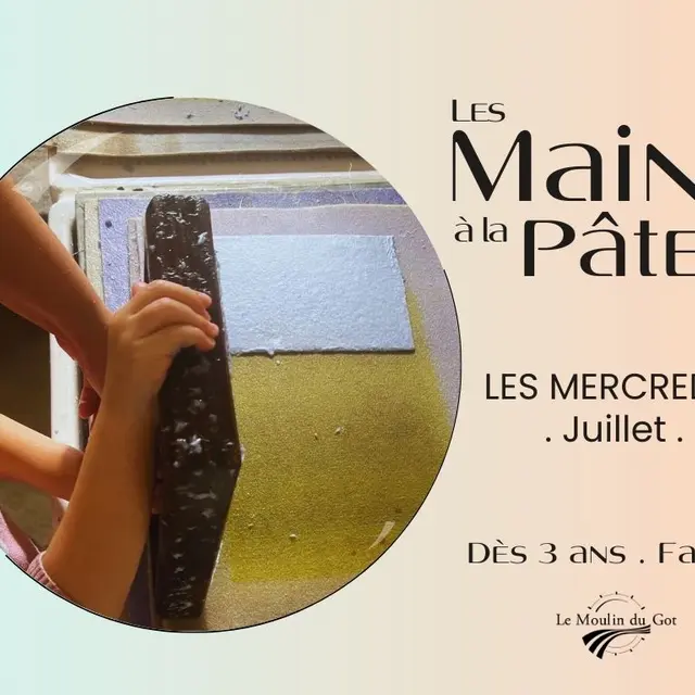 25-07- MERCREDIS Atelier mains à la pâte JUILLET - 1