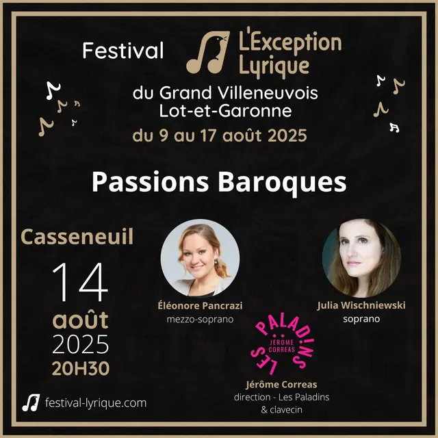 Facebook animations 2025 - Passions Baroques