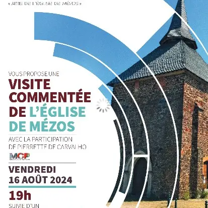 16 AOUT VISITE EGLISE MEZOS