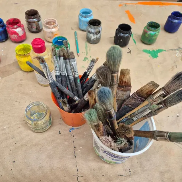 atelier à l'Espace Rebeyrolle