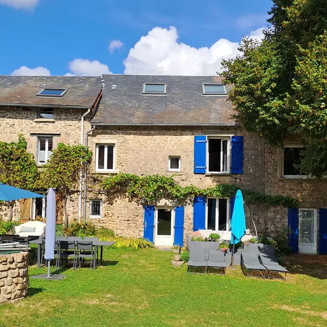 Maison de campagne pour grands groupes