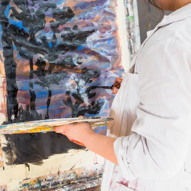 Exposition de peintures & techniques mixtes