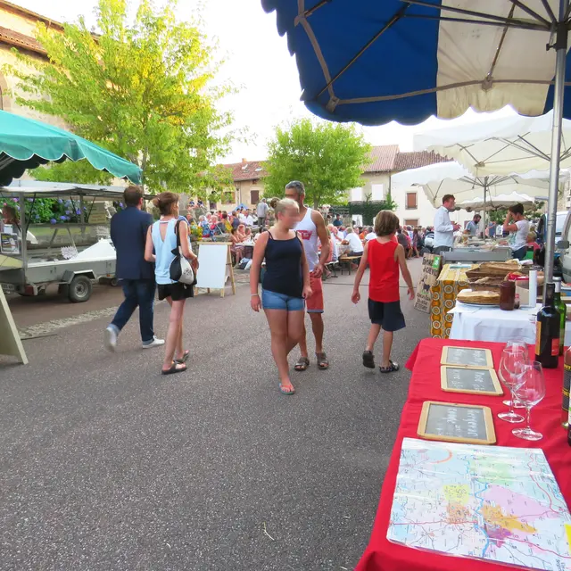 Marché fermier semi-nocturne à Champagnac-la-Rivière_2