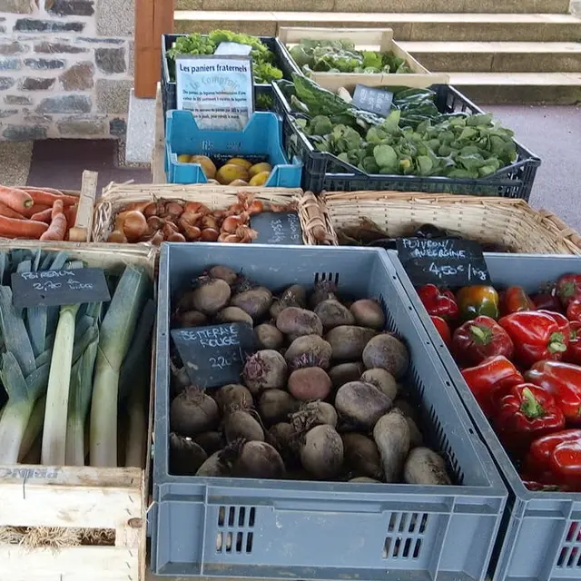 Légumes bio de l’association maraîchère Le Comptoir Fraternel_1