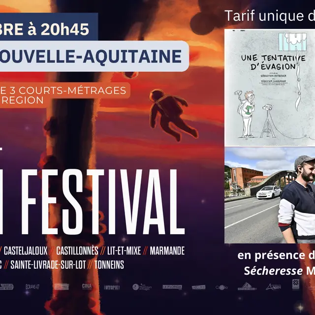 Cartons COMETT FILM FESTIVAL 2025 - Soirée nouvelle aquitaine