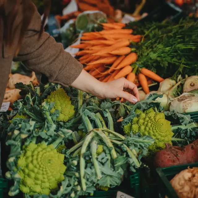 Marché légumes