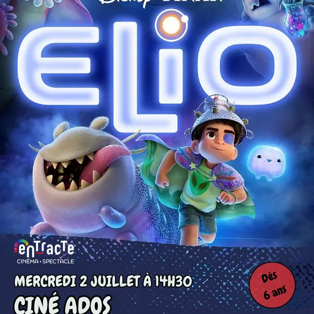 2 juillet 2025 Ciné Ado au cinéma Entract à Mugron film Elio
