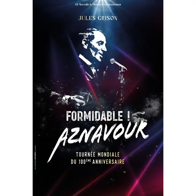 Affiche Formidable: Aznavour