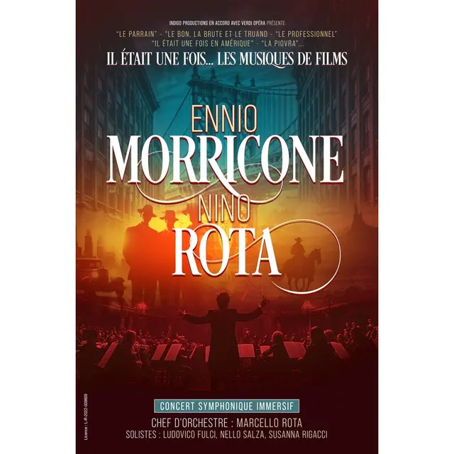 Affiche Il était une fois ENNIO MORRICONE