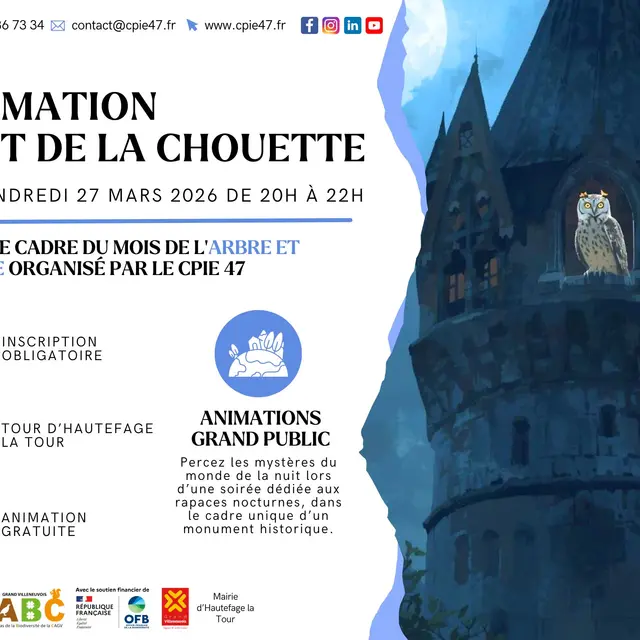 Arbre et la haie : affiche par animation - 1