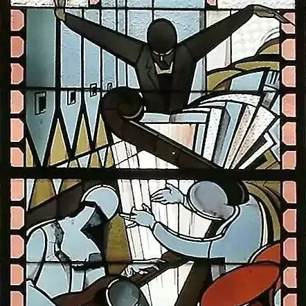 Vitrail Art-Déco