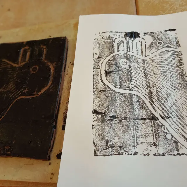 tuile gravure pour explo