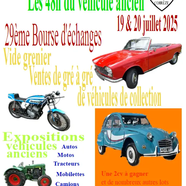 uzerche bourse auo retro 19 20 juillet 25