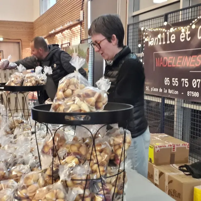 vanille et chocolat madeleine Bébé