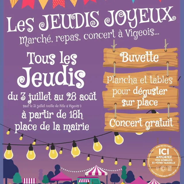 vigeois jeudis joyeux 2025