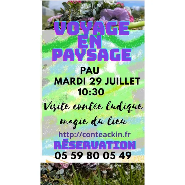 voyage en paysage P Ackin