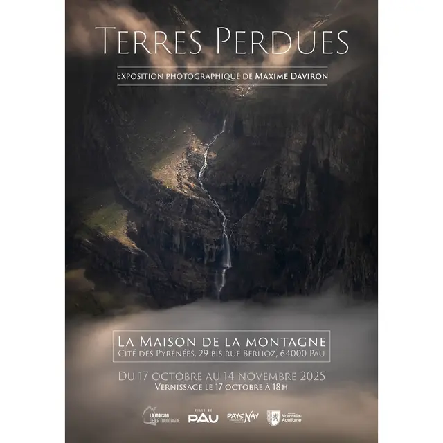 Affiche Exposition Terres Perdues