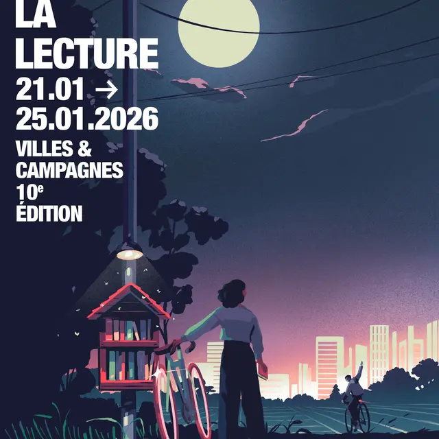 Affiche Nuits de la lecture 2026