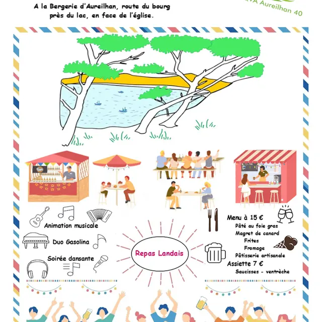 Affiche AQVA 13 juillet