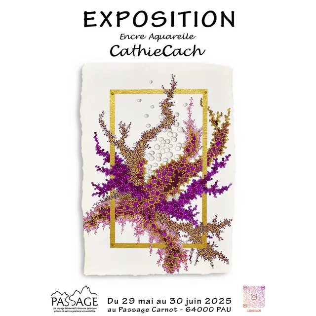 Affiche CathieCach-A3-Pau-V2