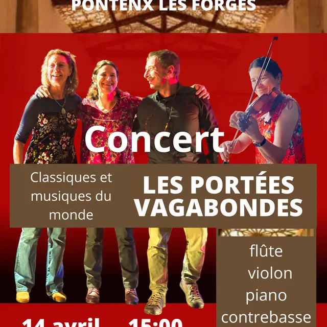 Blue Minimalist Concert Music Cover Poster - 1