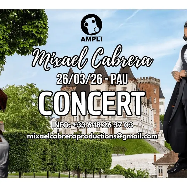 Affiche Stage de danse + concert