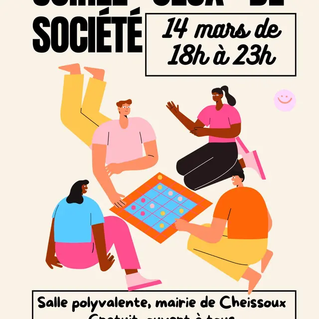 Soirée jeux de société