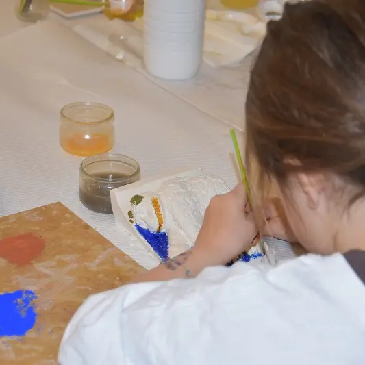 Atelier en famille Les couleurs au Moyen Âge