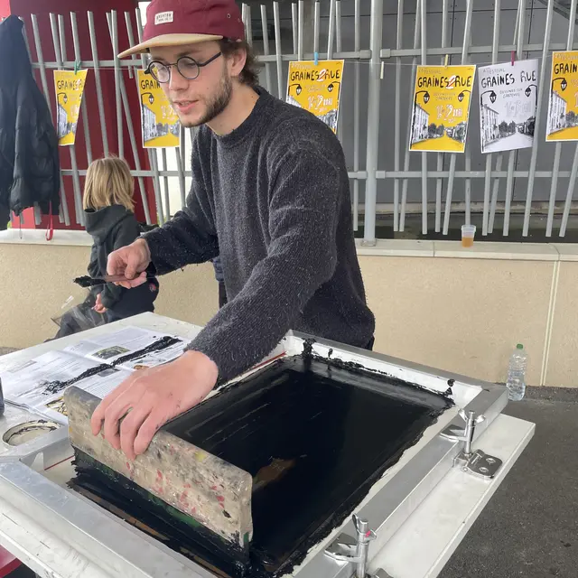 Atelier sérigraphie