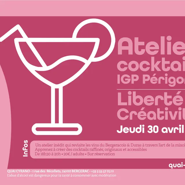 Atelier cocktail 30.04