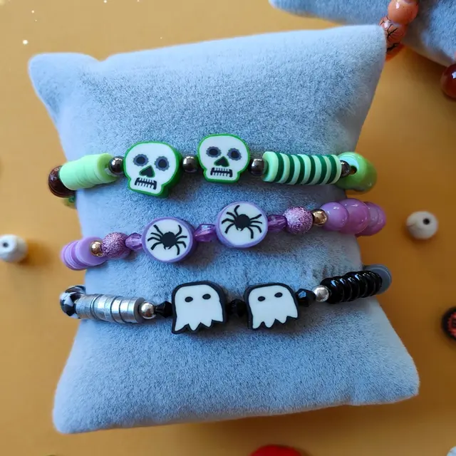 Atelier création de bracelets Halloween - Scrapy Boutique